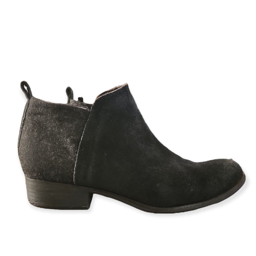 Toms Deia Wool/Suede Ankle Boots 8.5 Wide